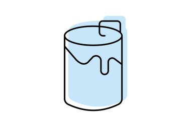 Boya Kutusu, vektör, piksel mükemmel, illüstratör dosyası