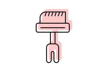 Trim Fırça, vektör, piksel mükemmel, illüstratör dosyası