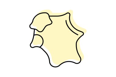 Boya bezi, vektör, piksel mükemmel, illüstratör dosyası