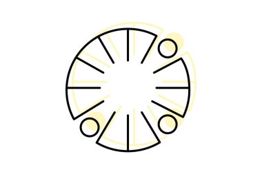 Renk Çarkı, vektör, piksel mükemmel, illüstratör dosyası