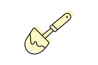 Boya Karıştırma Çubuğu, vektör, piksel mükemmel, illüstratör dosyası