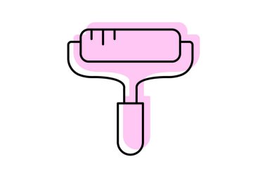 Patenli fırça, vektör, piksel mükemmel, illüstratör dosyası