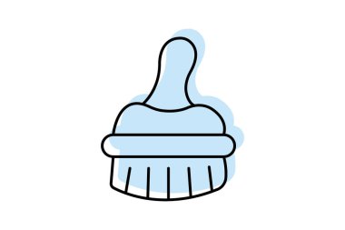 Fırça Kapağı, vektör, piksel mükemmel, illüstratör dosyası