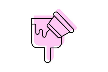 Dış Boya, vektör, piksel mükemmel, illüstratör dosyası