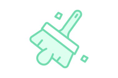 Duvar fırçası, vektör, piksel mükemmel, illüstratör dosyası