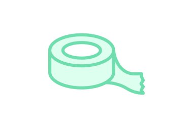 Boya bandı, vektör, piksel mükemmel, illüstratör dosyası