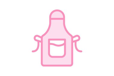 Önlük, vektör, piksel mükemmel, çizer dosyası