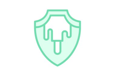 Boya Kalkanı, vektör, piksel mükemmel, illüstratör dosyası