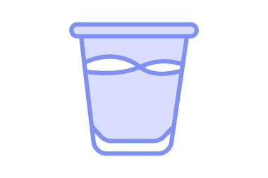 Su kabı, vektör, piksel mükemmel, illüstratör dosyası