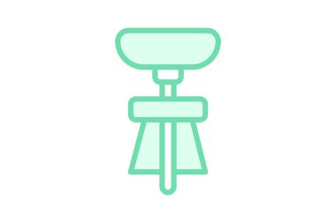 Sanatçı Taburesi, vektör, piksel mükemmel, illüstratör dosyası