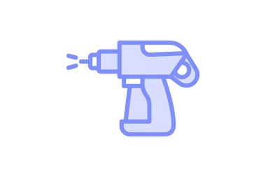 Elektrik Boyası Spreyi, vektör, piksel mükemmel, illüstratör dosyası