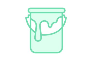 Lateks Boyası, vektör, piksel mükemmel, illüstratör dosyası