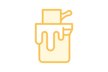 Enamel Boyası, vektör, piksel mükemmel, illüstratör dosyası