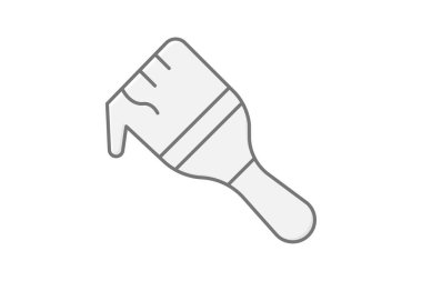 Boya fırçası, vektör, piksel mükemmel, illüstratör dosyası