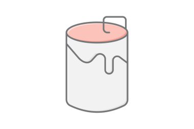 Boya Kutusu, vektör, piksel mükemmel, illüstratör dosyası