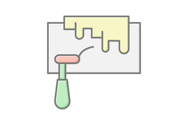 Duvar Astar, vektör, piksel mükemmel, illüstratör dosyası