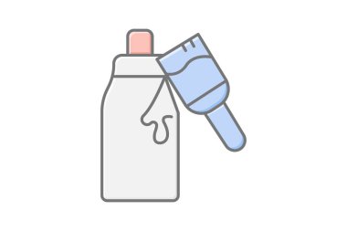 Renk Silme, vektör, piksel mükemmel, illüstratör dosyası