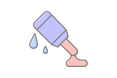 Parlatıcı boya, vektör, piksel mükemmel, illüstratör dosyası