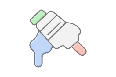 Matte Boya, vektör, piksel mükemmel, illüstratör dosyası