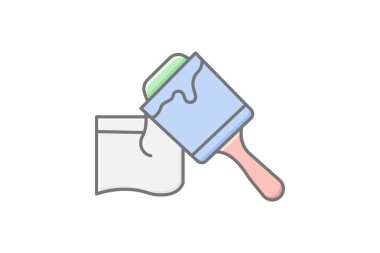 Saten boya, vektör, piksel mükemmel, illüstratör dosyası