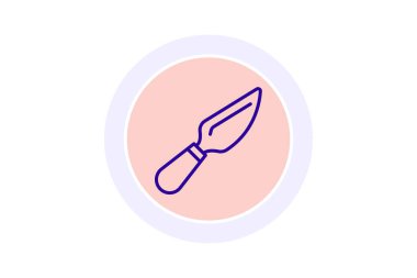 Palet Bıçak, vektör, piksel mükemmel, illüstratör dosyası