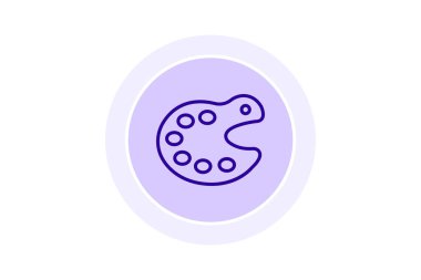 Masaüstü Paleti, vektör, piksel mükemmel, illüstratör dosyası