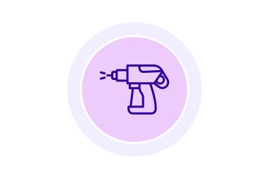 Elektrik Boyası Spreyi, vektör, piksel mükemmel, illüstratör dosyası