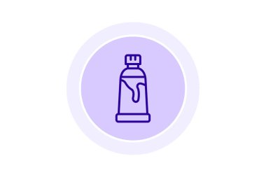 Akrilik Boya, vektör, piksel mükemmel, illüstratör dosyası