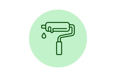 Boya silindiri, vektör, piksel mükemmel, illüstratör dosyası