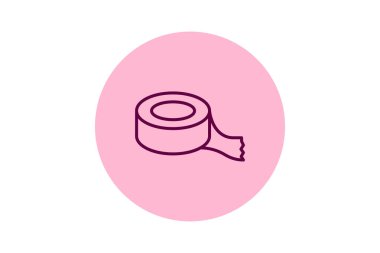 Boya bandı, vektör, piksel mükemmel, illüstratör dosyası