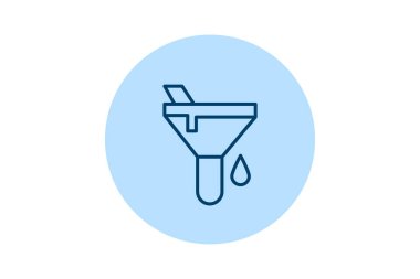 Boya süzgeci, vektör, piksel mükemmel, illüstratör dosyası