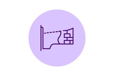 Duvar Kalıbı, vektör, piksel mükemmel, illüstratör dosyası