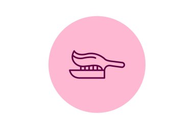 Fırça Dinlenme, vektör, piksel mükemmel, illüstratör dosyası