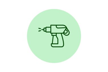 Elektrik Boyası Spreyi, vektör, piksel mükemmel, illüstratör dosyası