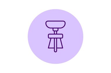 Sanatçı Taburesi, vektör, piksel mükemmel, illüstratör dosyası