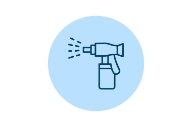 Sprey başlığı, vektör, piksel mükemmel, illüstratör dosyası