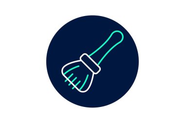 Yuvarlak Fırça, vektör, piksel mükemmel, illüstratör dosyası