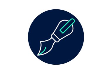 Filbert Fırça, vektör, piksel mükemmel, illüstratör dosyası