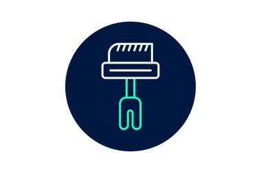 Trim Fırça, vektör, piksel mükemmel, illüstratör dosyası