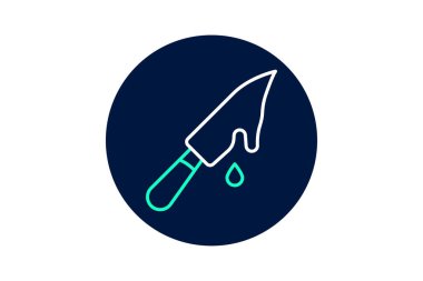 Resim Bıçağı, vektör, piksel mükemmel, illüstratör dosyası