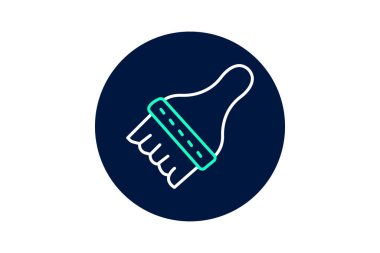 Noktalı Fırça, vektör, piksel mükemmel, illüstratör dosyası