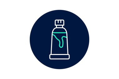 Akrilik Boya, vektör, piksel mükemmel, illüstratör dosyası