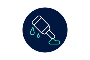 Parlatıcı boya, vektör, piksel mükemmel, illüstratör dosyası