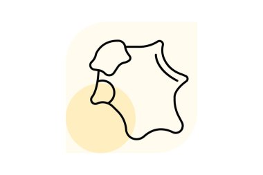 Boya bezi, vektör, piksel mükemmel, illüstratör dosyası