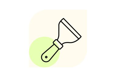 Boya Kazıyıcı, vektör, piksel mükemmel, illüstratör dosyası