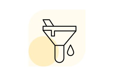 Boya süzgeci, vektör, piksel mükemmel, illüstratör dosyası