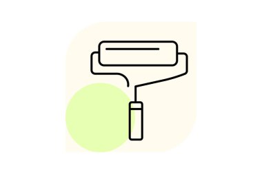 Roller Tray, vektör, piksel mükemmel, illüstratör dosyası