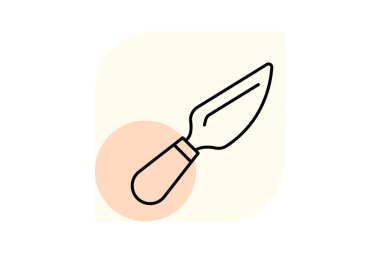 Palet Bıçak, vektör, piksel mükemmel, illüstratör dosyası