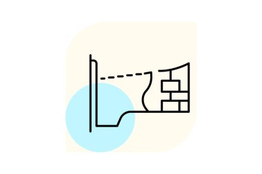 Duvar Kalıbı, vektör, piksel mükemmel, illüstratör dosyası