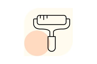 Patenli fırça, vektör, piksel mükemmel, illüstratör dosyası